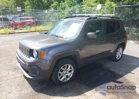 2016 Jeep Renegade Latitude from USA, damaged, VIN ZACCJBBT8GPD75944